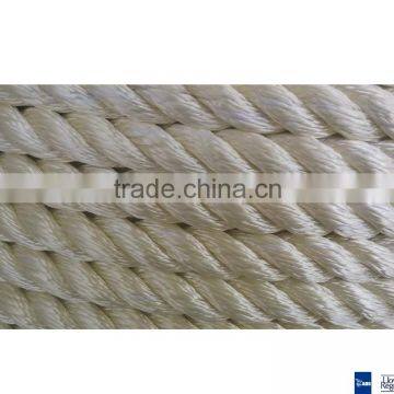 3 strand twist nylon rope polyamide mooring line