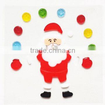 Christmas Decoration SANTA CLAUS Gel Cling window decorations