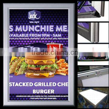 New Innovative Aluminium Snap Light Frame Led Menu Board