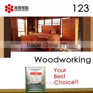 NANPAO Yellow Transparent solvent based CR Glue For Product Woodworking