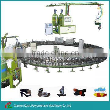 Single Sliding Table Precise Polyurethane Shoe Sole Injection Molding Machine