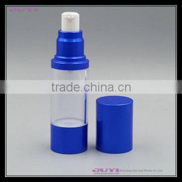 120ml Blue Round Personal Care Makeup Vacuum Bottle Cosmetic Airless Bottle photo-2