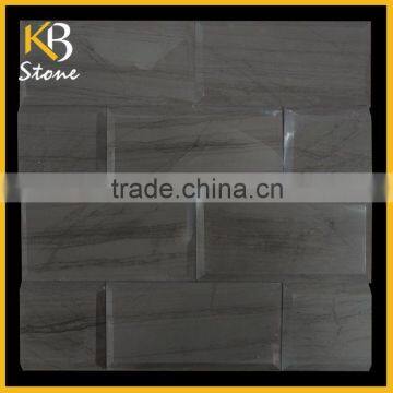 cheap price high quality gray marble mosaic floor tile wall tile