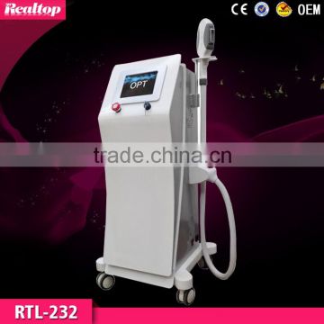 Most popular opt shr ipl hair removal system intense pulsed light machine for body face epilator acne pigment treatment