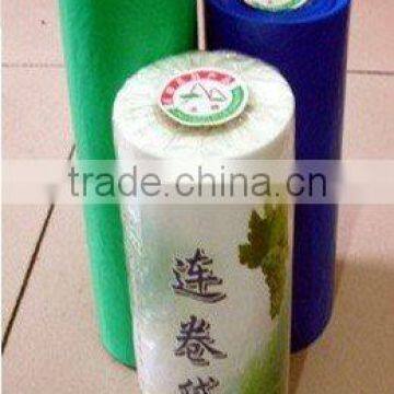 recycle LDPE/HDPE packing plastic bag on roll