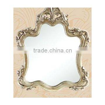 SJ-9180-3 khaki gold plastic make up mirror