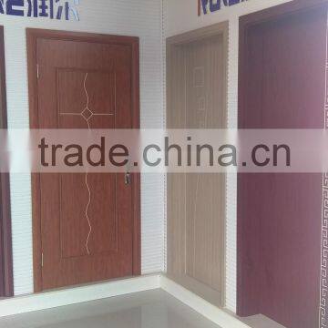 WPC wooden doors design WPC Door Water -Proof, Environment-Friendly