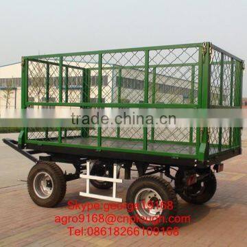 Agricultural small tractor bale trailer for sale