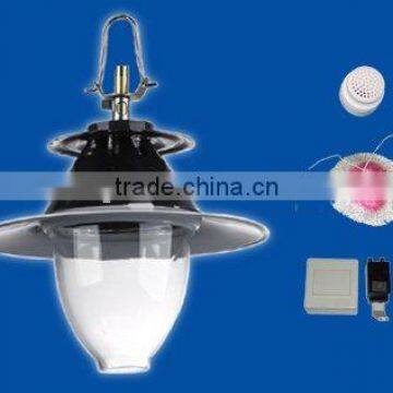 biogas lamp with electronical fire maker