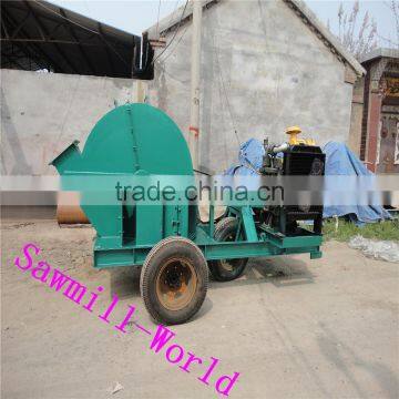 Factory price mobile wood chipper diesel log debarking machine