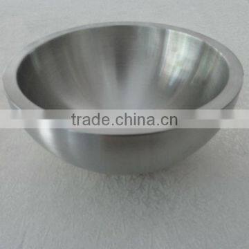 High quality stainless steel double wall mixing bowl