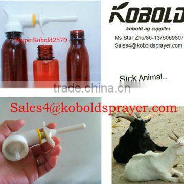 Animal medicine dosators for sheeps