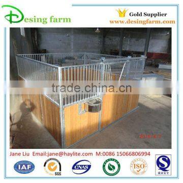 Indoor Safety horse stables with Bamboo Board