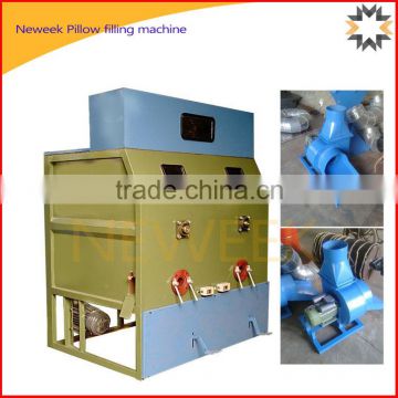 Neweek double foot steps cotton pillow filling machine