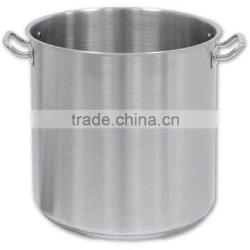 2015 Hot sale stainless steel soup pot and pans sets /201 stainless steel material stockpots/cooking pots