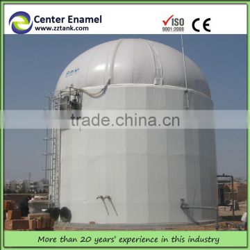 Center Enamel Biogas Digster Tank Affordable Methane Digester