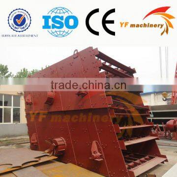 Circular vibrating screen for sandstone crushing line