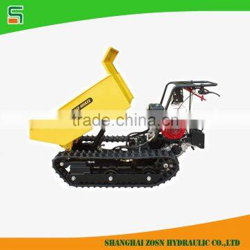 Small rubber track undercarriage for agriculture equipment