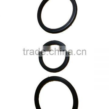 Rubber seal strip for valve