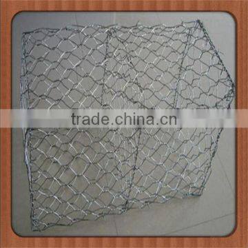 high quality gabion stone cage / gabion box price / 2*1*1 rataing wall gabion stone cage