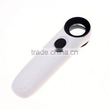 Handheld Reading Magnifying Glass 40X LED Light Jeweler High-Power Eye Loupe Potable Hand Hold Magnifier With LED Hot Sale photo-4