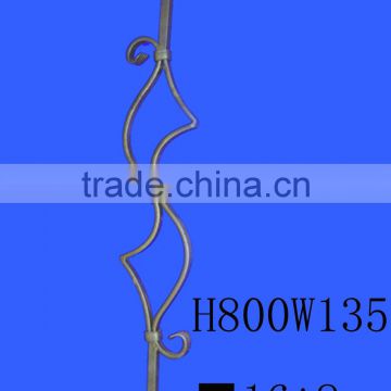 wrought iron baluster