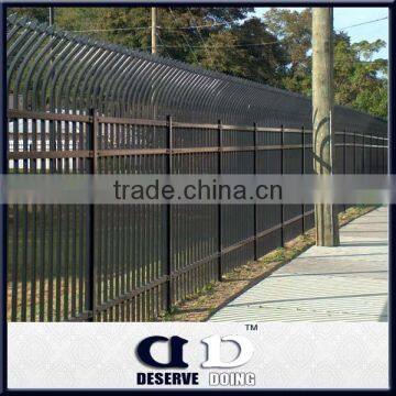 Polyester powder coated Iron picket fence system