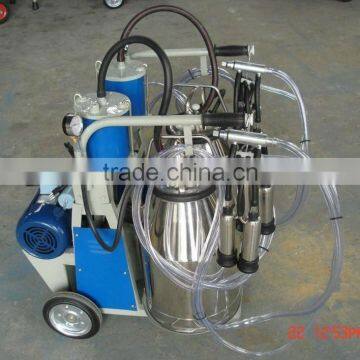 Piston type milking machine