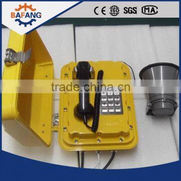Weatherproof Telephone /used Emergency for Help/exit Used Mine Explosion-proof Telephone for Sale