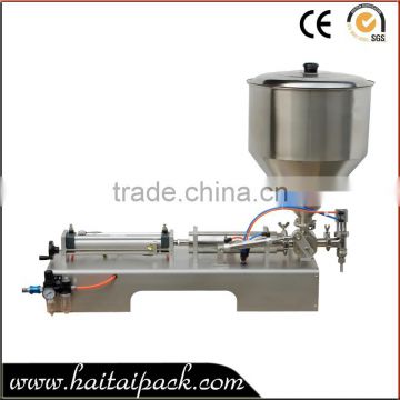 Nozzle Filled V Type Barrel Semi-Auto Bottle Cream Filling Machine