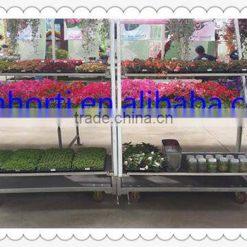 Display trolley/flower trolley/greenhouse plant trolley