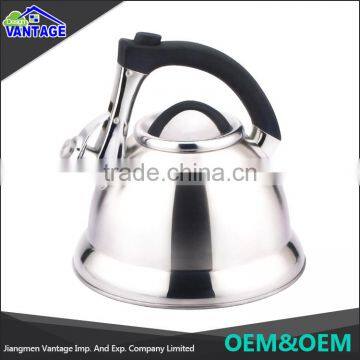 Wholesale Kitchenware Tight-fitting Lid Coffee Tea Kettle Stainless Steel photo-3