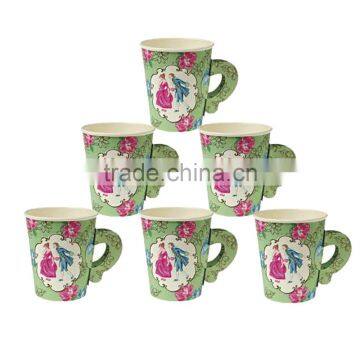 Eco-Friendly High Quallity Folding Paper Cup With Handle photo-5