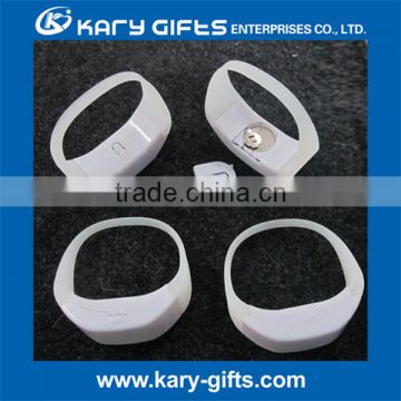 Wedding event RF bracelets led radio remote control flashing wristband