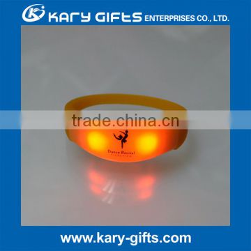 Timer led bracelet count visitor Gifts flashing led wristband for restaurant KL-0609