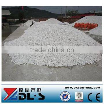 White Round Marble Pebbles Stone For Paving photo-4