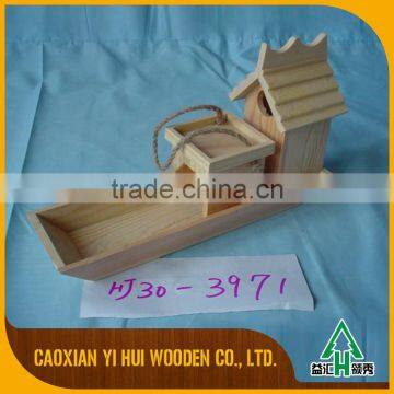 New Artificial Wooden Bird House Wholesale photo-2