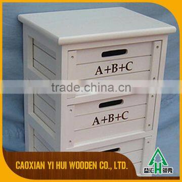 Wooden Cabinet Furniture With 3 Drawers photo-6