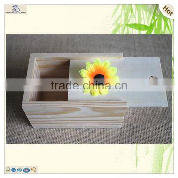 Оптовая продажа маленьких деревянных ящиков для фруктов и овощей с раздвижной крышкой photo-3