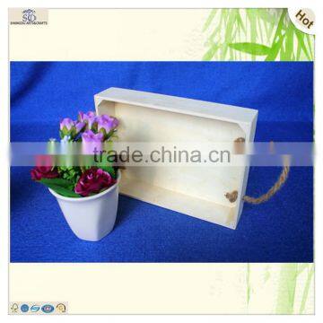 Sale Handles Large Space S/3 Plywood Wooden Pallets Tray photo-4