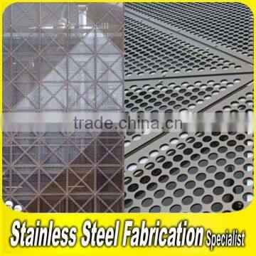 Customed Perporated Stainless Steel Sheet Exterior Wall Cladding Panel photo-3