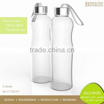 Novelty Different Types Ti-Borosilicate Glass Thermos Bottle