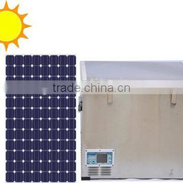 75L DC Compressor Single Cabinet Chest Freezer with Solar Power System