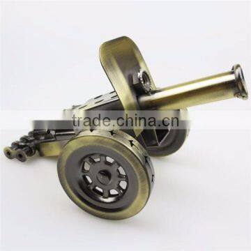 Custom simple style metal cfaft antique cannon model