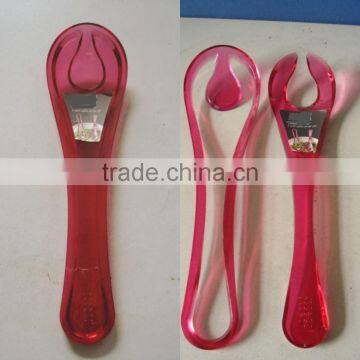 Plastic Salad Fork and Spoon Set photo-2