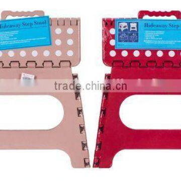 Convenient Plastic Fold Stool Folding Travel Stool 450729 photo-2