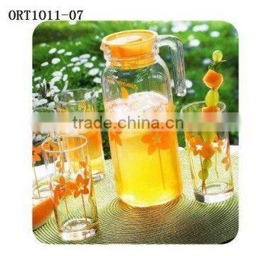 1L 1.5L glass pot glass kettle set