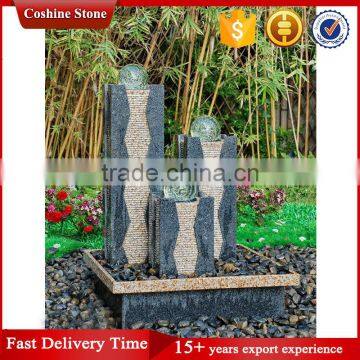 Natural Garden Stone Water Fountain With Pots photo-3