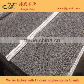 Stone Salt And Pepper Outdoor Stair Treads And Granite Risers photo-6