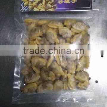 Small packing clam meat sand and chemical free in high quality